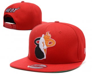 NBA Miami Heat Casquette Rouge 2013