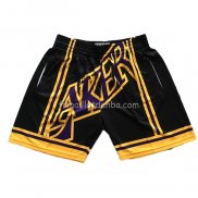 Short Los Angeles Lakers Mitchell & Ness Big Face Noir