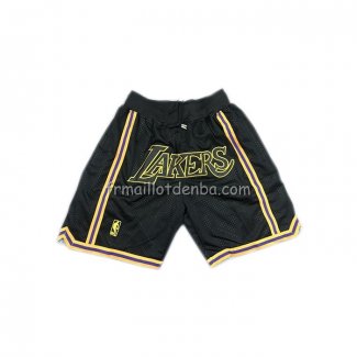 Short Los Angeles Lakers Noir