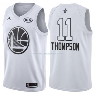 Maillot All Star 2018 Golden State Warriors Klay Thompson 11 Blanc