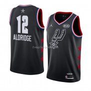 Maillot All Star 2019 San Antonio Spurs Lamarcus Aldridge Noir