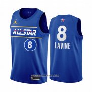 Maillot All Star 2021 Chicago Bulls Zach Lavine Bleu