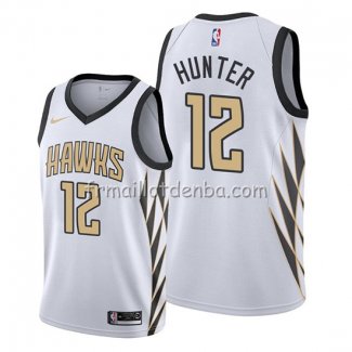 Maillot Atlanta Hawks De'andre Hunter Ville Blanc