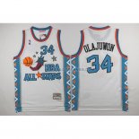 Maillot Basket All Star Olajuwon 34 Blanc 1996