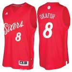 Maillot Basket Noel Day Philadelphia 76ers Okafor Rouge