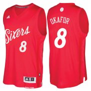 Maillot Basket Noel Day Philadelphia 76ers Okafor Rouge