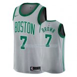 Maillot Boston Celtics Brown Ciudad 2017-18 7 Gris