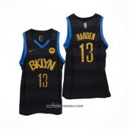 Maillot Brooklyn Nets James Harden Fashion Royalty Noir