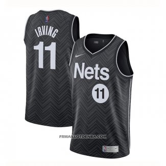 Maillot Brooklyn Nets Kyrie Irving Earned 2020-21 Noir