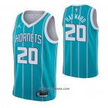 Maillot Charlotte Hornets Gordon Hayward Icon 2020-21 Vert