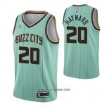 Maillot Charlotte Hornets Gordon Hayward Ville 2020-21 Vert