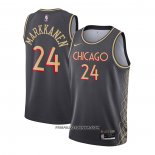 Maillot Chicago Bulls Lauri Markkanene Ville 2020-21 Gris