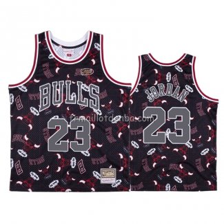 Maillot Chicago Bulls Michael Jordan Hardwood Classics Tear Up Pack Rouge