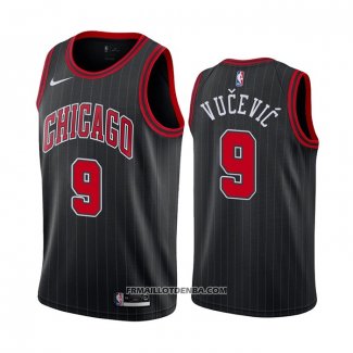 Maillot Chicago Bulls Nikola Vucevic Statement 2021 Noir