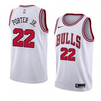 Maillot Chicago Bulls Otto Porter JR Association 2018 Blanc