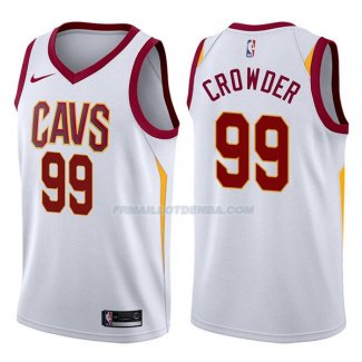 Maillot Cleveland Cavaliers Jae Crowder Swingman Association 2017-18 99 Blancoo