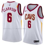 Maillot Cleveland Cavaliers Jordan Clarkson Association 2018 Blanc