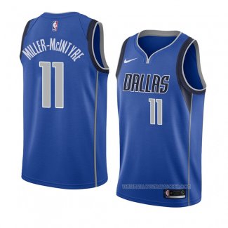 Maillot Dallas Mavericks Codi Miller-mcintyre Icon 2018 Bleu