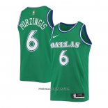 Maillot Dallas Mavericks Kristaps Porzingis Hardwood Classic 2020-21 Vert