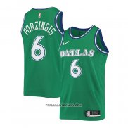 Maillot Dallas Mavericks Kristaps Porzingis Hardwood Classic 2020-21 Vert