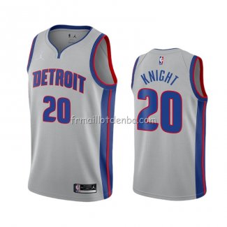 Maillot Detroit Pistons Brandon Knight Statement 2020-21 Gris