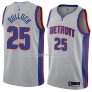 Maillot Detroit Pistons Reggie Bullock Statement 2018 Gris