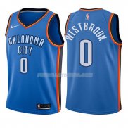 Maillot Basket Enfant Oklahoma City Thunder Russell Westbrook Icon 2017-18 0 Bleu