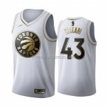 Maillot Golden Edition Tornto Raptors Pascal Siakam Blanc