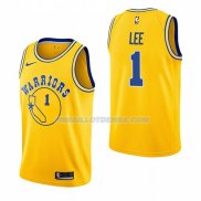 Maillot Golden State Warriors Damion Lee Hardwood Classic 2018-19 Jaune