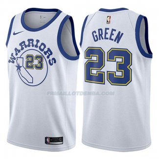 Maillot Basket Hardwood Golden State Warriors Draymond Green 2017-18 23 Blanc