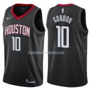 Maillot Houston Rockets Eric Gordon Statehombret 2017-18 10 Negro