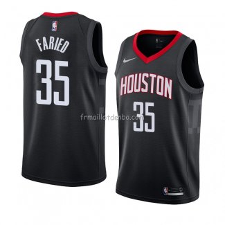 Maillot Houston Rockets Kenneth Faried Statement 2018 Noir