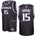 Maillot Basket Sacramento Kings 2017-18 Cousins 15 Negro