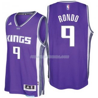 Maillot Basket Sacramento Kings 2017-18 Rondo 9 Purpura