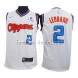 Maillot Los Angeles Clippers Kawhi Leonard 2019-20 Blanc