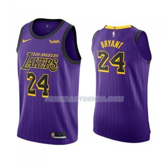 Maillot Los Angeles Lakers Kobe Bryant Ciudad 2018 Volet