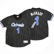 Maillot Manche Courte Orlando Magic Tracy McGrady NO 1 Noir