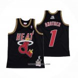 Maillot Miami Heat x Dj Khaled x Mitchell & Ness Noir