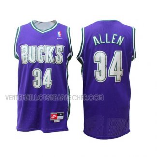 Maillot Milwaukee Bucks Allen Retro Volet