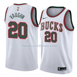 Maillot Milwaukee Bucks Rashad Vaughn Classic 2018 Blanc