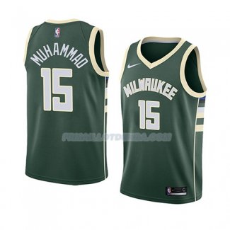 Maillot Milwaukee Bucks Shabazz Muhammad Icon 2018 Vert