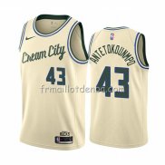 Maillot Milwaukee Bucks Thanasis Antetokounmpo Ville Crema