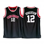 Maillot Basket NCAA Cincinnati Robertson 12 Noir