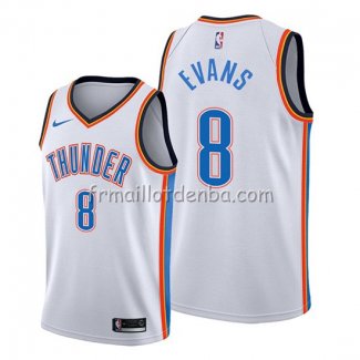 Maillot Oklahoma City Thunder Jawun Evans Association Blanc