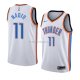 Maillot Oklahoma City Thunderr Abdel Nader Association 2017-18 Blanc