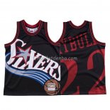 Maillot Philadelphia 76ers Matisse Thybulle Mitchell & Ness Big Face Noir