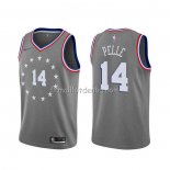 Maillot Philadelphia 76ers Norvel Pelle Ville 2019-20 Gris