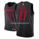 Maillot Portland Trail Blazers Jusuf Nurkic Ciudad 2018-19 Noir