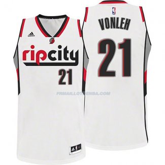 Maillot Basket Rip City Portland Trail Blazers Vonleh 21 Blanco