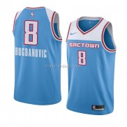 Maillot Sacramento Kings Bogdan Bogdanovic Ville 2018-19 Bleu